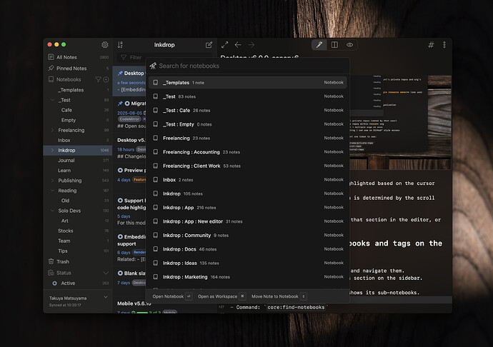 filter notebooks telescope